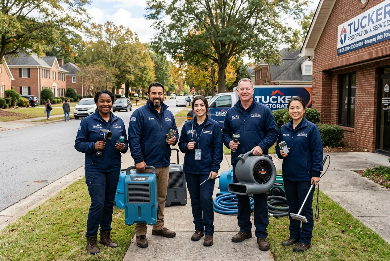 Marietta Water Damage Restoration IICRC-certified technicians serving Cobb County, GA